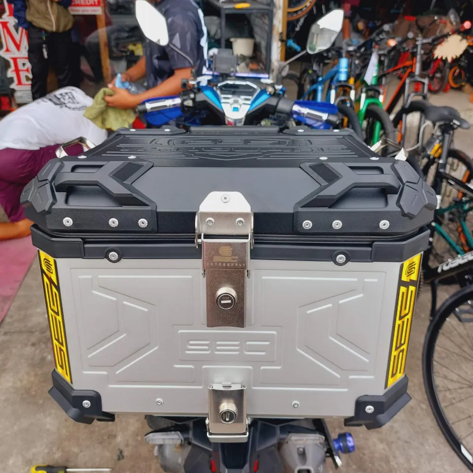 45L 35L 25L motorcycle top box SEC Duhan Motobox Niwra (Pure Alloy