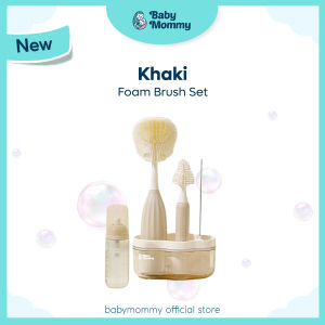 Babymommy👶【Exclusive Foaming Silicone Brush】Set Milk Bottle Cleaning Tool Brush Straw Brush Berus Bottol 按压出泡瓶刷