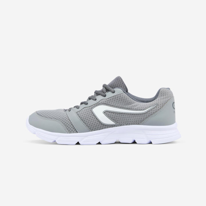 Decathlon Kalenji Run 100 Mens Running Shoes Grey Running Shoes