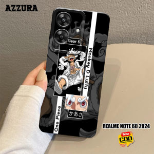 Soft Case Realme Note 60 2024 Bahan Softcase silicon Lentur - Skin / Casing Handpone - Fashion Case Anime - Pelindung Hp - TPU Handphone - Aksesoris Ponsel - AZZURA CASE