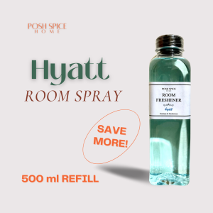 Hotel Scents Hyatt Room Freshener Refill Posh Spice Room Linen Spray Hyatt Hotel Inspired Odor Eliminator Odor Remover