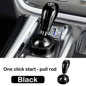 1PCS Car Engine Start Stop Push Button Switch Cover Decorative Sticker Joystick One Touch Start Suitable for Toyota Camry Corolla Tacoma Hilux  Avanza Vios Yaris Hiace Car Interior Accessories