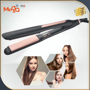 Megahome Hair Straightening Iron Flat Irons Professional Hair Straightener Hair Ironing Ceramic Plantsa Sa Buhok