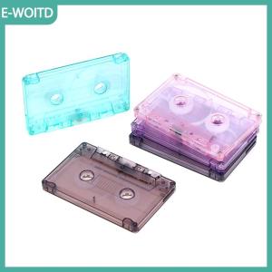 【E-WOITD】 1PC màu sắc mới trống Băng trường hợp âm thanh ghi âm Cassette vỏ rỗng Reel để Reel cassette (không có lõi bên trong và bên ngoài hộp)
