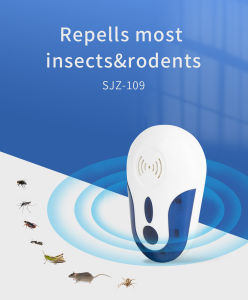 Indoor AC110V-240V Ultrasonic Pest Repeller Ultrasonic Gecko Bug Spider Mouse Mosquito Repeller Fly Repellent