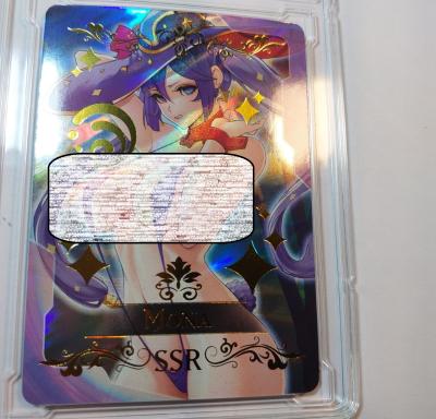 Thẻ nữ Cô MONA Genshin Impact SSR Holo Trading Card 2119 NF6 1-18