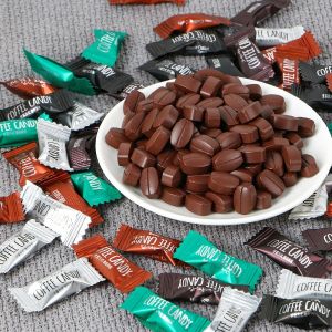 [Anmi Food] Extra Strong Instant Coffee Candy Chewable Coffee Flavor Casual Snack 即食咖啡糖可嚼压缩黑咖啡豆防困提神糖果100g