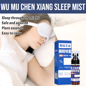 Natural Sleep Spray Fast-Acting Ebony Agarwood Scent Calming Aromatherapy Spray Herbal Sleep Aid Insomnia Relief Bedroom Spray
