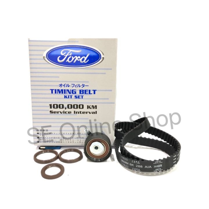 Ford Fiesta 1.4 1.5 1.6cc Focus 1.4 1.6 Kuga 1.6 MK2 Ecosport Timing Belt Kit Set 117RU22 Lazada