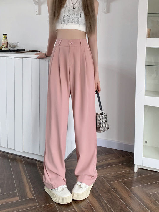 womens trousers pants high waist pants wide leg pants casual trouser