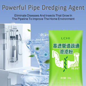 Powerful Pipe Dredging Agent Quick Dredge Liquid Dissolves Greas Organic Wastes Sink Drain Cleaners