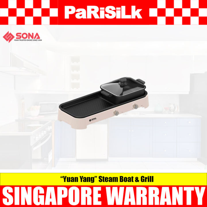 SONA SHG 2723 “Yuan Yang” Steam Boat & Grill | Lazada Singapore