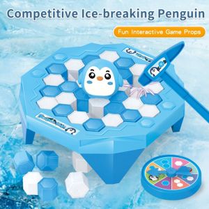 BEIBEI Plastic Ice Breaking Game Toy Frog Penguin Funny Duck Kids