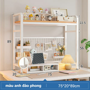 Rak Meja Stationery Desktop Storage Rak Organizer Desktop Desk Organizer Rak Serbaguna Desktop