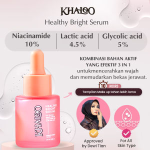 KHALOO Healthy Bright Serum Niacinamide 10% dan Lactic Acid 4.5% 20ml