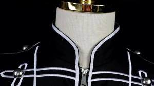 2025 เสื้อผ้าย้อนยุคยุคกลางใหม่ ชุดพังค์ผู้ชาย ชุดฮาโลวีน คอสเพลย์ เสื้อผ้าอนิเมะ สตีมพังค์ ซิป เสื้อผ้าผู้ชาย