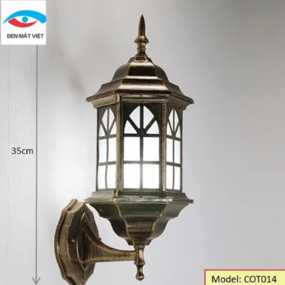 Đèn Tường Led Ngoài Trời Tân Cổ Điển Mắt Việt MV-W014 Dùng Trang Trí Ngoại Thất