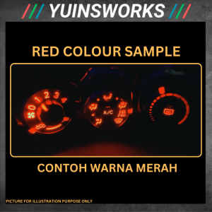 LED AC Switch Full Set Perodua Alza/Myvi/Vios/Hiace AC Panel Lowest Price!! 3pcs LED