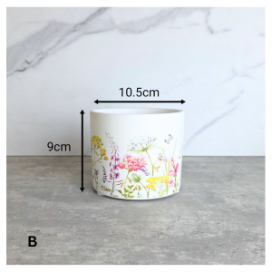 The Leaferie Rhea plant pots. flowerpot . flowerpots . flower pot . planter . planters . Ceramic . Plants