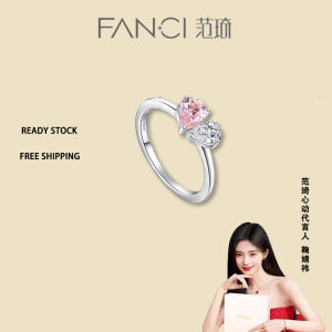 FANCI 925 Sterling silver diamond ring for women no rusting chain birthday gift gelang perempuan范琦925纯银钻石相伴戒指【免费精美包装】情人节生日礼物