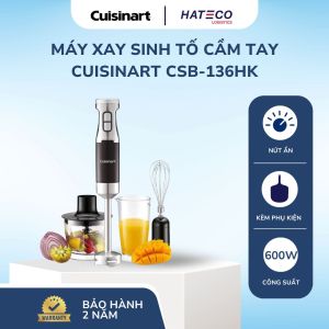 [Chính hãng] Máy xay sinh tố cầm tay Cuisinart model CSB-136HK