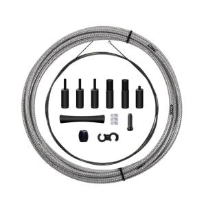 ชุดลวดด้านในจักรยานแบบถัก Derailleurs จักรยานเสือภูเขา Kabel Set ที่อยู่อาศัยประสิทธิภาพสูงพร้อมตัวเรือนที่ทนทาน
