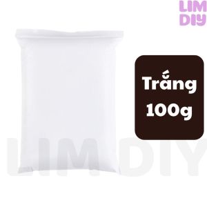 Đất sét đắt nặn tự khô Nhật túi zip 100g an toàn không độc hại LIM DIY