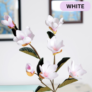 Artificial Bunga Magnolia Bunga Imitasi Palsu Dekorasi Hiasan Rumah BG20