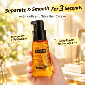 Moisturizing Hair Oil Smoothing Hair Serum Nourishing Leave In Treatment for Dry Frizzy Hair Soft Smooth Shiny Looking Daily Hair Care