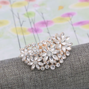 [Free Shipping] Crystal Shoe Flower High Heel Accessories Detachable Shoe Buckle Decorations Single Shoe Clip Accessories Wedding Shoe Decorations