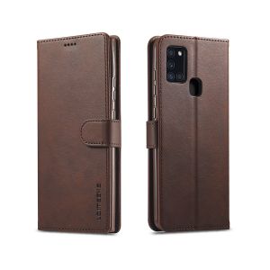 New Phone Case For Samsung Galaxy A21S A11 A31 A51 A71 A81 Note 10 Lite Magnetic Leather Wallet Card Slot Flip Cover Casing