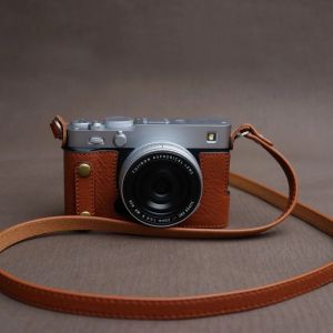 Roadfisher Genuine Real Leather Camera Bag Protect Case Cover Half Base Sheath For Fujifilm XE5 XT5 XS20 XT30II XT30 XT20 X100VI