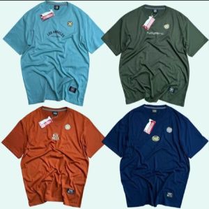 Kaos motif branded pria dan wanita  semi katun 24s