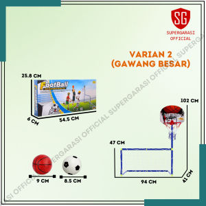 Gawang sepak bola anak portable indoor & outdoor Foot Ball Mainan Anak