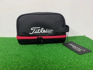 Túi cầm tay golf nam nữ new shop golf hồng nhung 19th hole