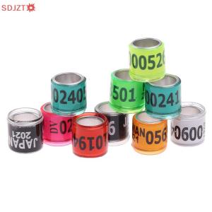 🚚【Local Express Delivery】🚚 20 pcs Pigeon Foot Ring With Word Earrings 2024 Multicolor Bird Tools