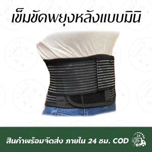 เข็มขัดพยุงหลังแบบมินิ MINI BACK SUPPORT สินค้างานไทย
