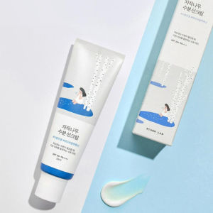 NEW-Round Lab Birch Juice Moisturizing Sunscreen SPF 50+ 50ml Suitable for all skin types