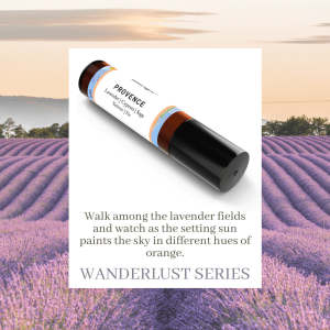 100% Natural Provence Essential Oil Roll-On | Convenient Stress Relief & Relaxation | Ideal for Personal Use & Gifting | 10ml