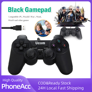 Game Controller Vibration Games Joystick with USB 2.0 Cable For PC Computer WinXP / Win7 / 8/10