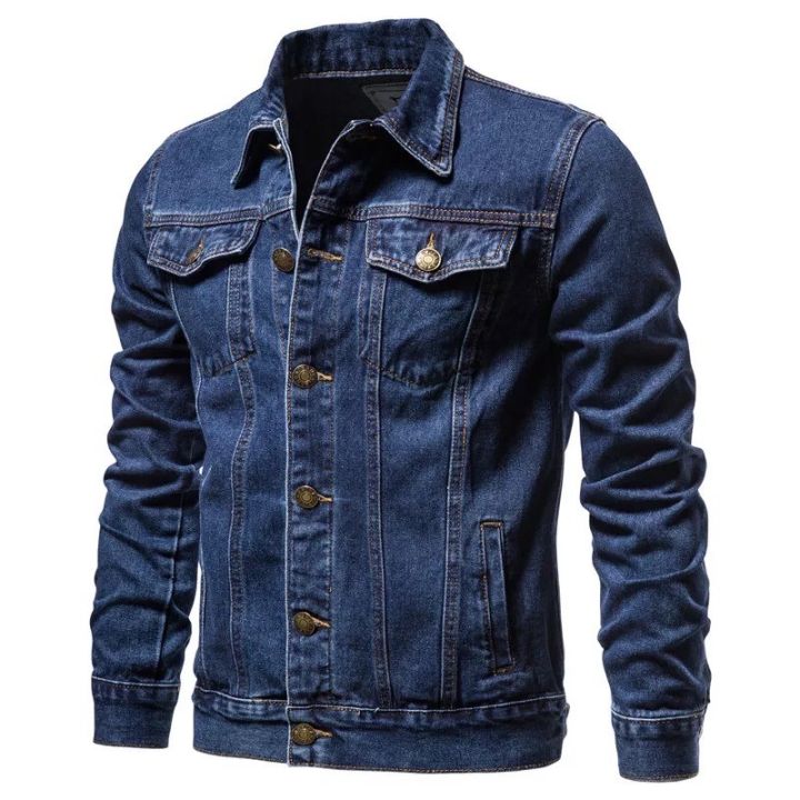 ÁO KHOÁC JEANS NAM THƯƠNG HIỆU CAO CẤP VIET FASHION VF XANH ĐẬM V2 ...