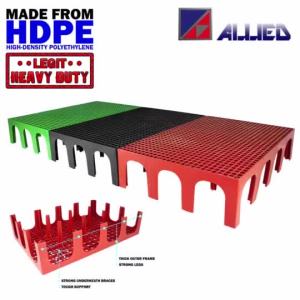 Allied 2X3 Heavy Duty Dog 8 Inches Legs Elevated High Density Plastic Matting