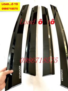 Vè Che Mưa Đen Dài Thái Xe Huyndai Stargazer 2026-23 Mẫu Đen Dày Thái Cao Cấp Trang Bị Đầy Đủ Keo Dán 3M
