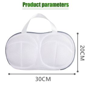 Bra Laundry Bag Womens Laundry Bag Thicken Fine Mesh Large Capacity Double Layer Bra Underwear Care Wash Bag Small Washing Basket Bra Mesh Bag With Zip Machine-wash Special Durable Laundry Brassiere Bag Anti-deformation Washing Machine-wash Special