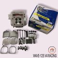 RACING HEAD ASSY COMP SET V4 4VALVR 21MM/24MM ESPADA WAVE-125. 