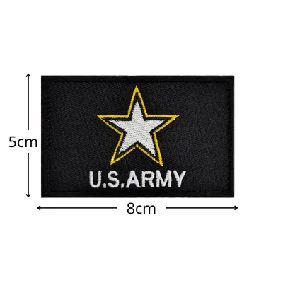Patch Velcro Vải Thêu Miếng Dán Áo Balo Mũ