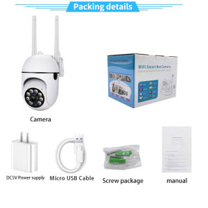 V380 Pro Three Lens Three Screen CCTV Camera Auto Tracking Night Vision Two-Ways Autio Waterproof