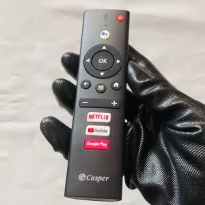 Remote điều khiển tivi Casper A3 Mã 08 Giọng nói Điều Khiển TV Casper Netflix - Youtube Google Play - Tặng kem pin - Trang Nguyễn Computer
