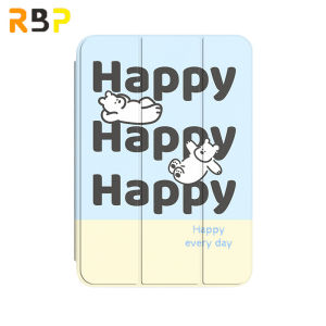 RBP Ốp điện thoại TPU gập ba sơn hoạt hình dễ thương có khe cắm bút cho iPad 9th 8th 7th gen 10.2 6th 5th gen 9.7 iPad 10th gen Air 4 Air 5th gen 10.9 2022 iPad Pro 11 Pro 12.9 inch 2020 2021 Pro 10.5 Air 3 mini 6 giá đỡ chống rơi trọn gói