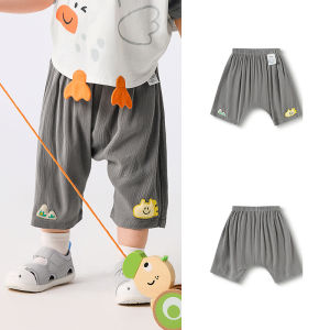 Balabala bé trai quần short giản dị làm mát mùa hè bé quần short giản dị Quần short bé trai và bé gái 2025 mới